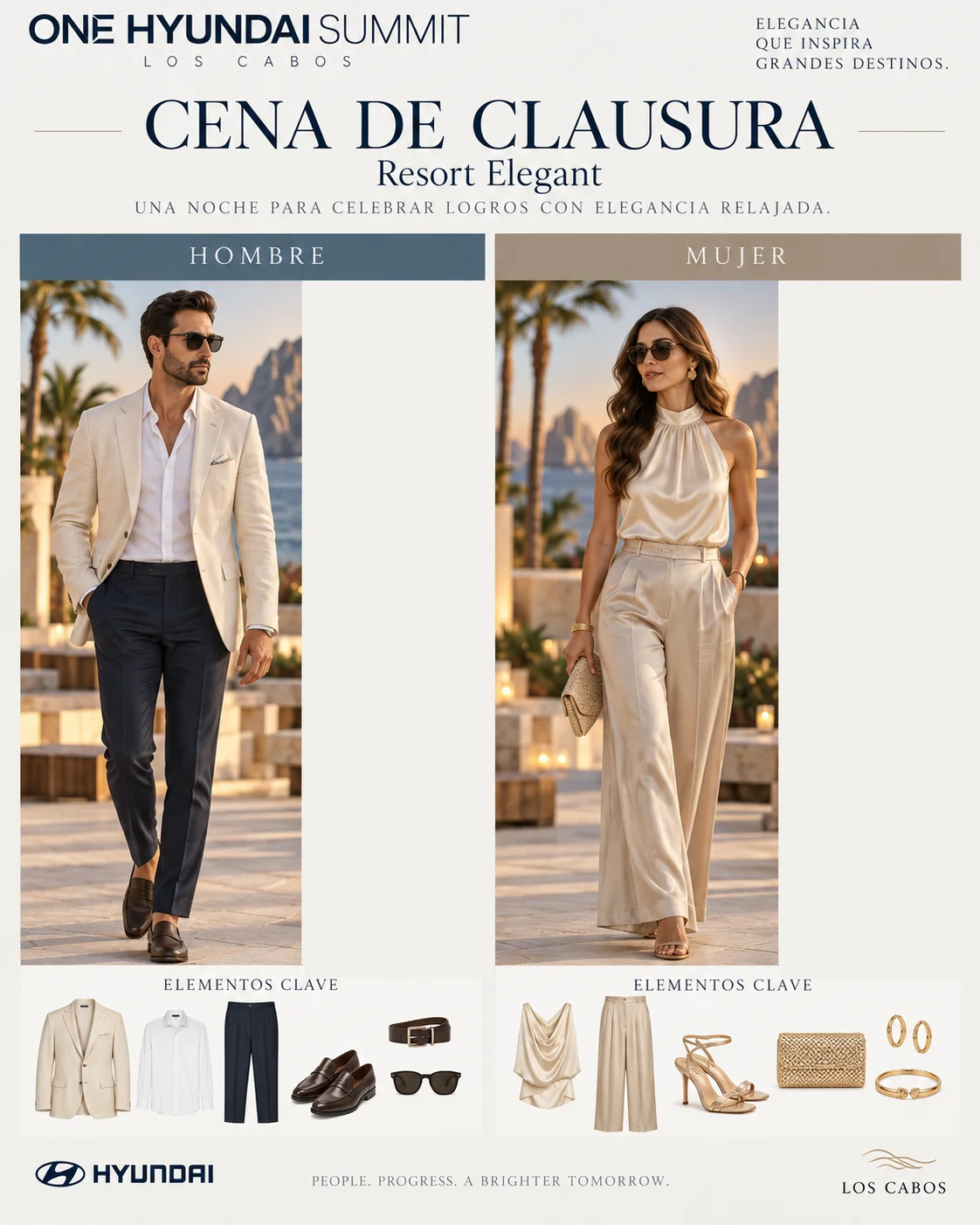 Cena de Clausura — Resort Elegant