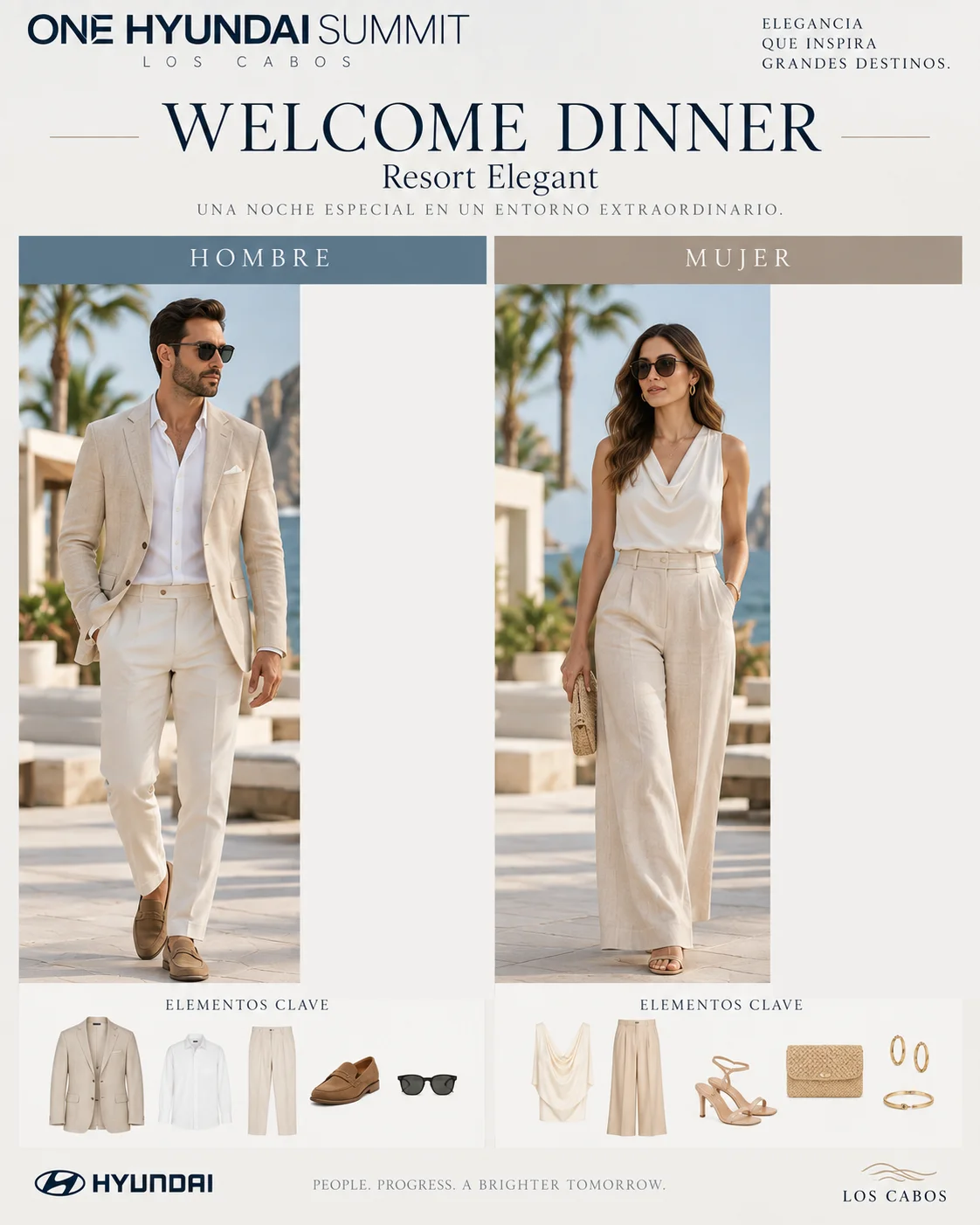 Welcome Dinner — Resort Elegant